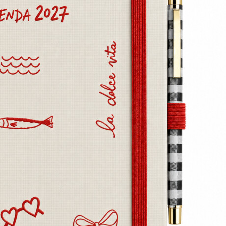 Agenda 2027 con stickers Dolce Vita Sc