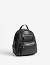 Mochilas Urbanas Mochila Efecto Croco - Negro