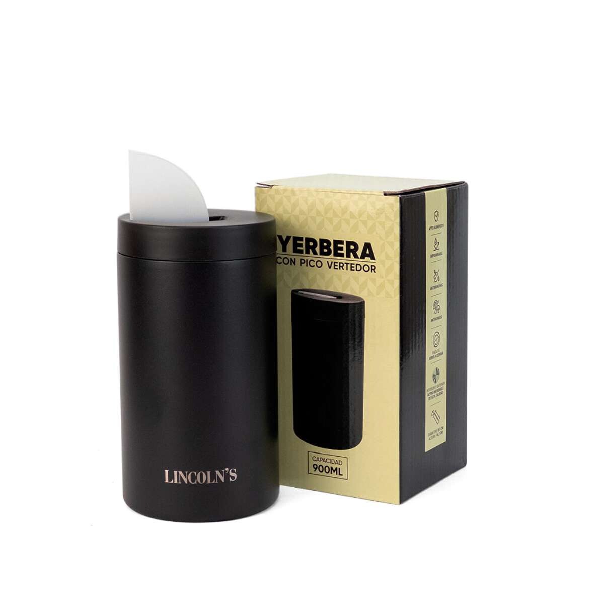 Yerbera Argentina - Negro 