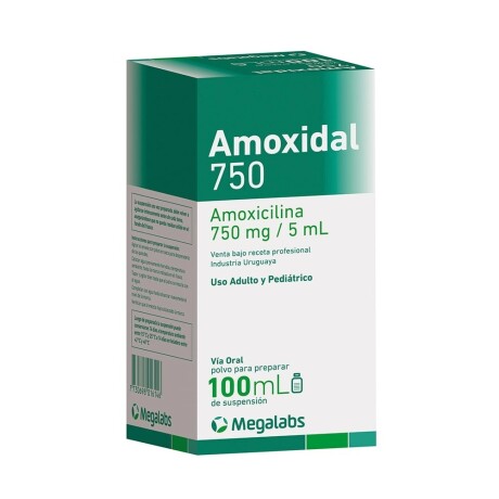 Amoxidal 750 Mg Suspension 100 Ml Amoxidal 750 Mg Suspension 100 Ml