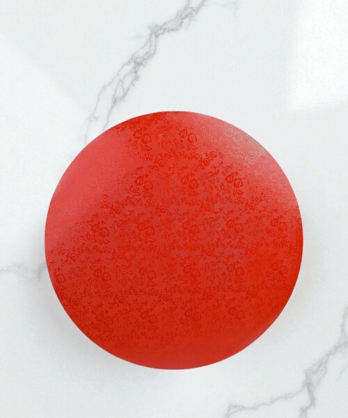 Base rojo 30cm. Base rojo 30cm.