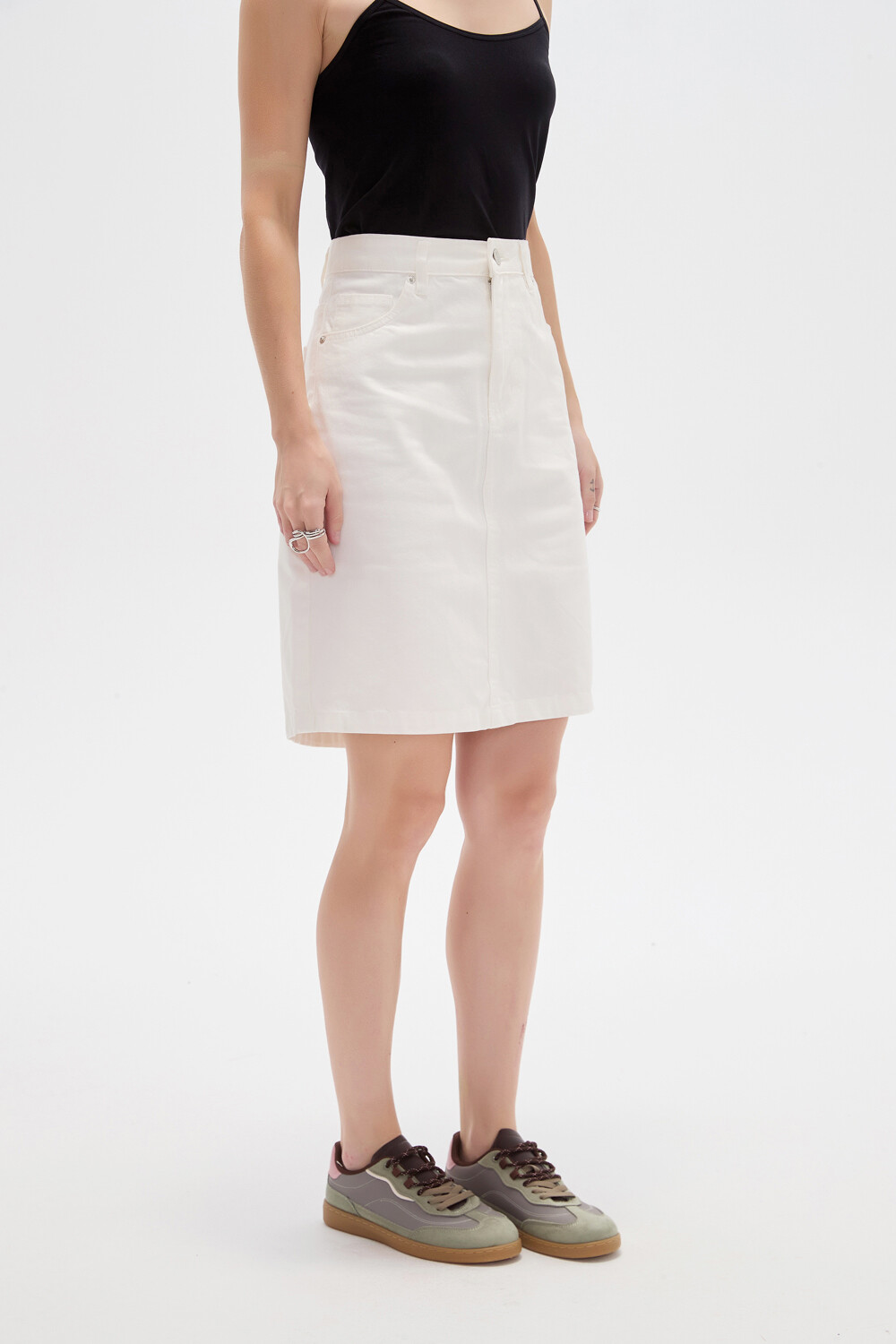Falda Bumae Marfil / Off White