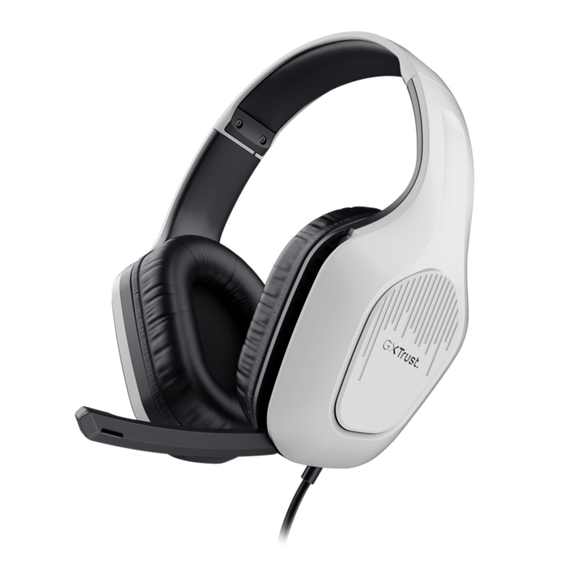Vincha Gamer Trust Gxt415 Zirox - BLANCO 