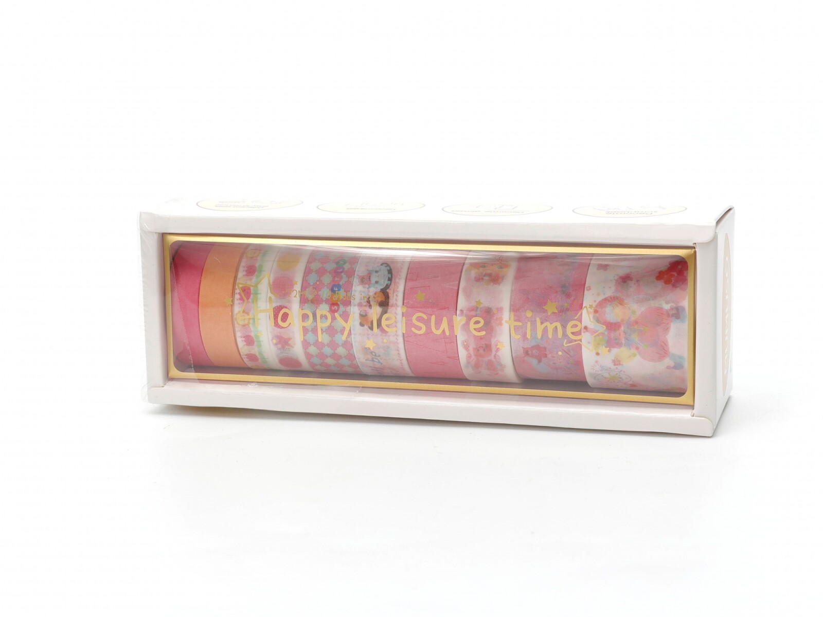 COLECCIÓN HAPPY HOURS WASHI TAPE (CARNAVAL COLORIDO) 