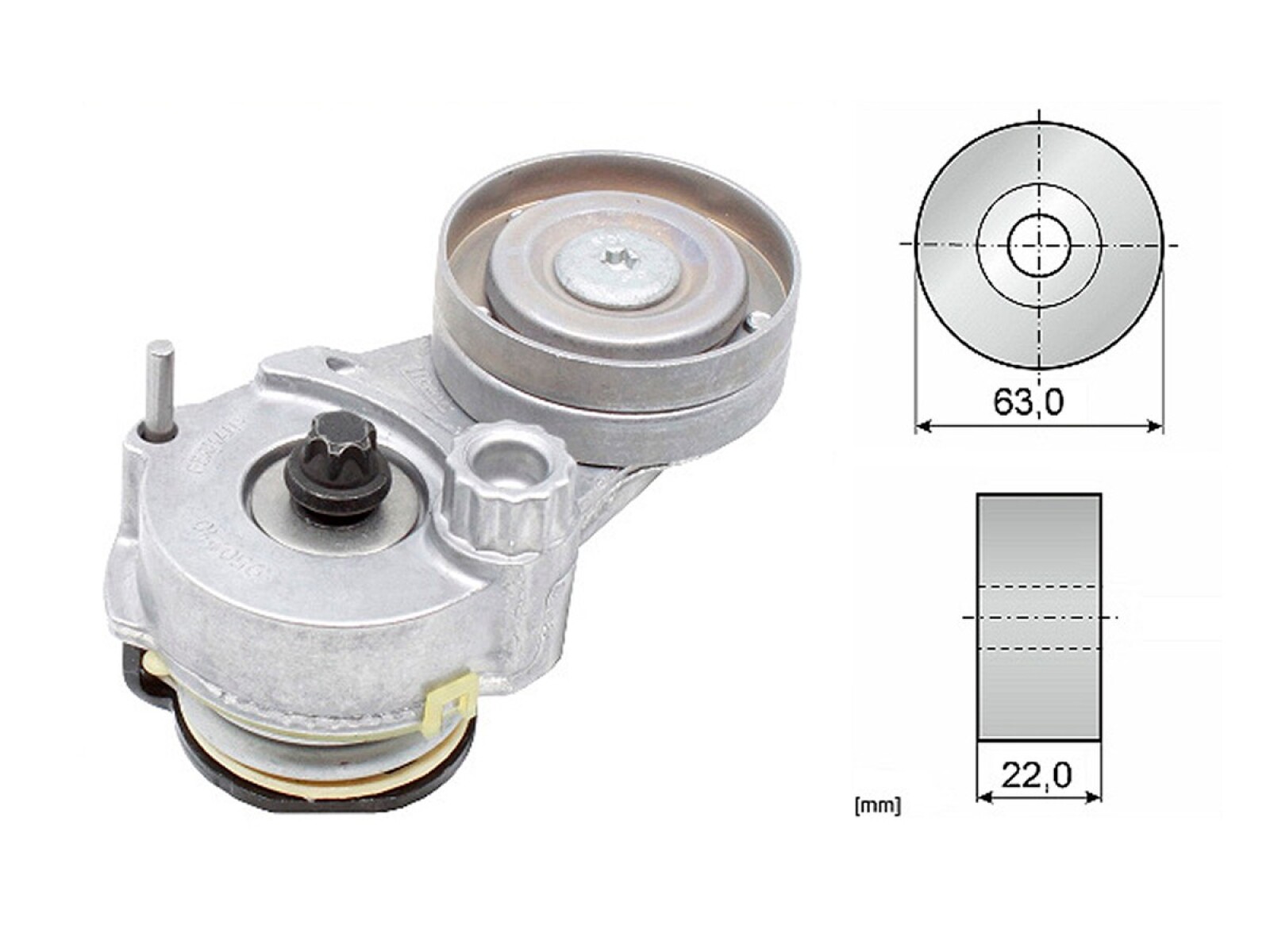 Tensor De La Correa Chev Sonic Lt Ltz/Tracker Ii Nafta/Cruze I Lt Ltz 08-25 