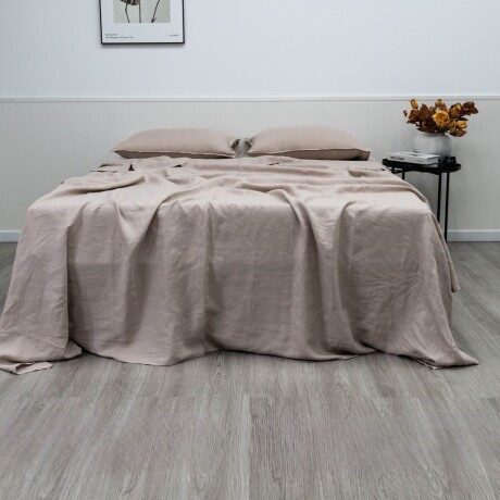 FUNDA DE DUVET FRENCH FLAX LINEN Beige - QUEEN