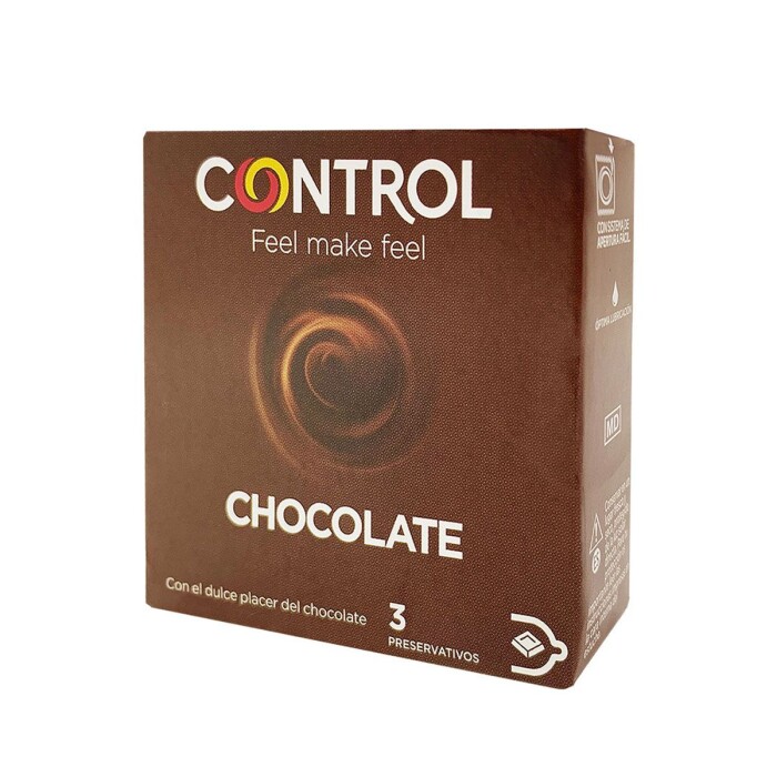 CONTROL ADAPTA CHOCOLATE CONDOMS CJ X 3 única