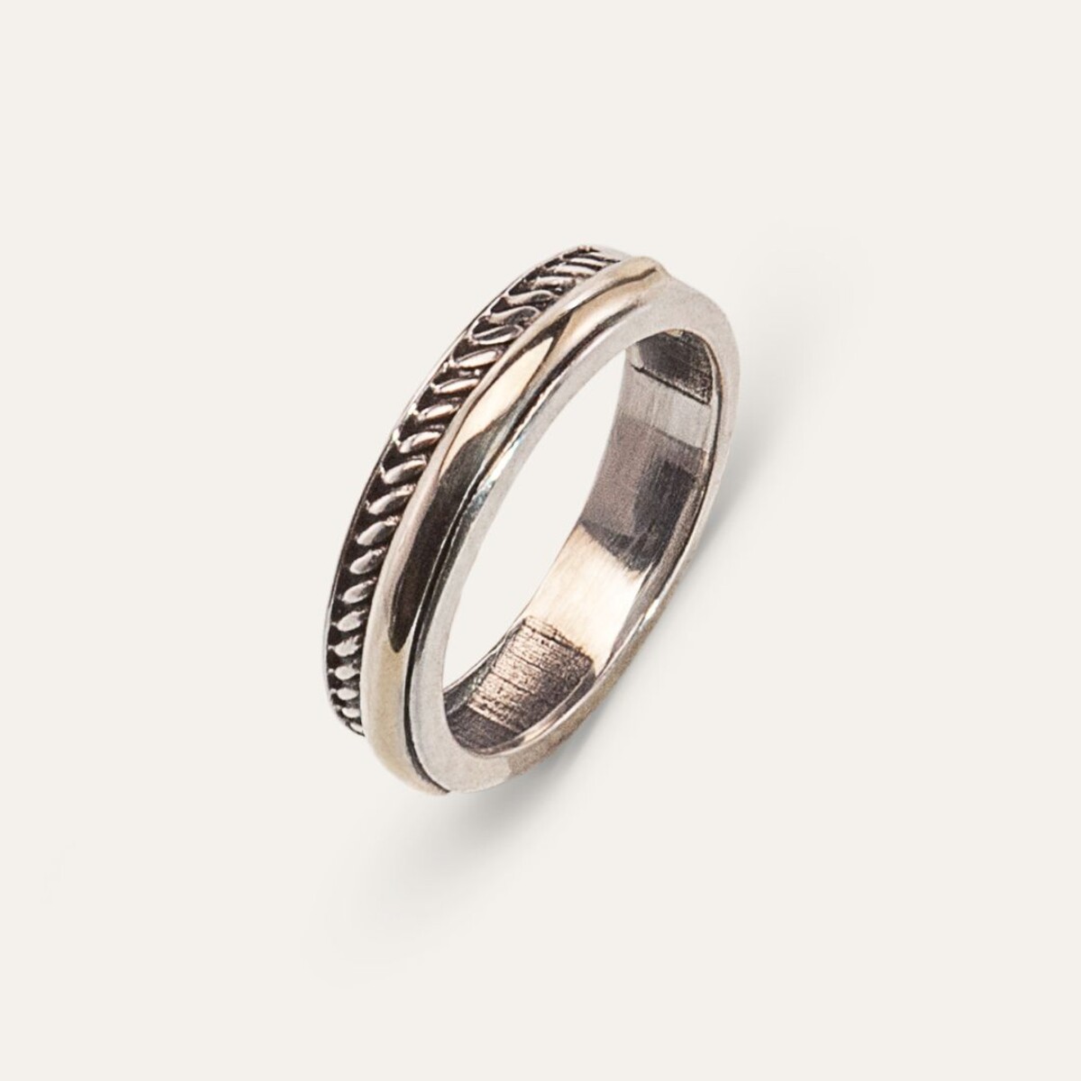 Anillo Arizona - Plata y Oro 