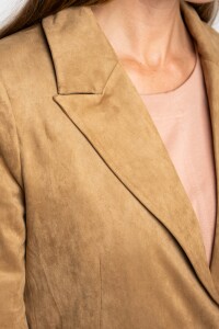 Blazer Gamuza Arena