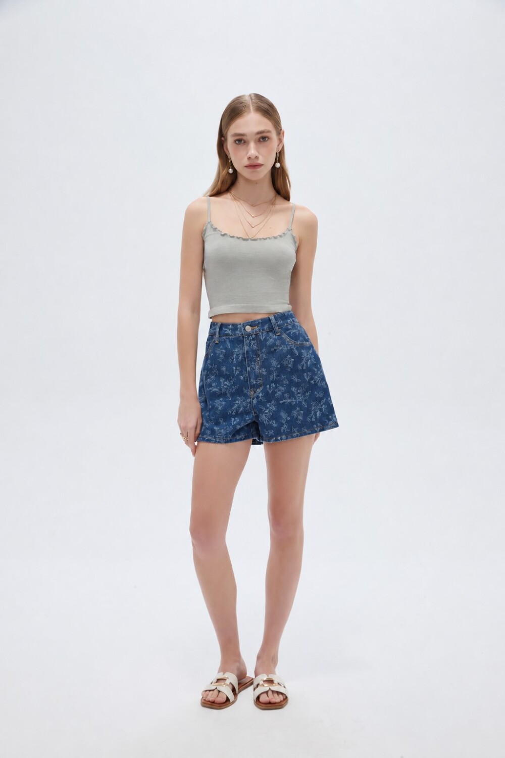 Short Pris Estampado 1