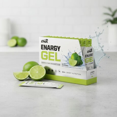 Gel Energético ENA Energy Gel caja x 12 ud Limon