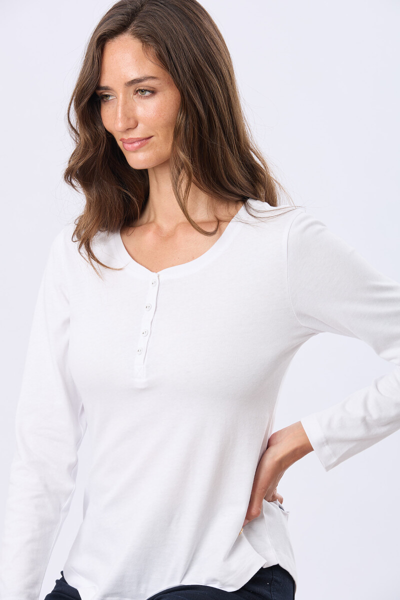REMERA DE ALGODÓN - Blanco 
