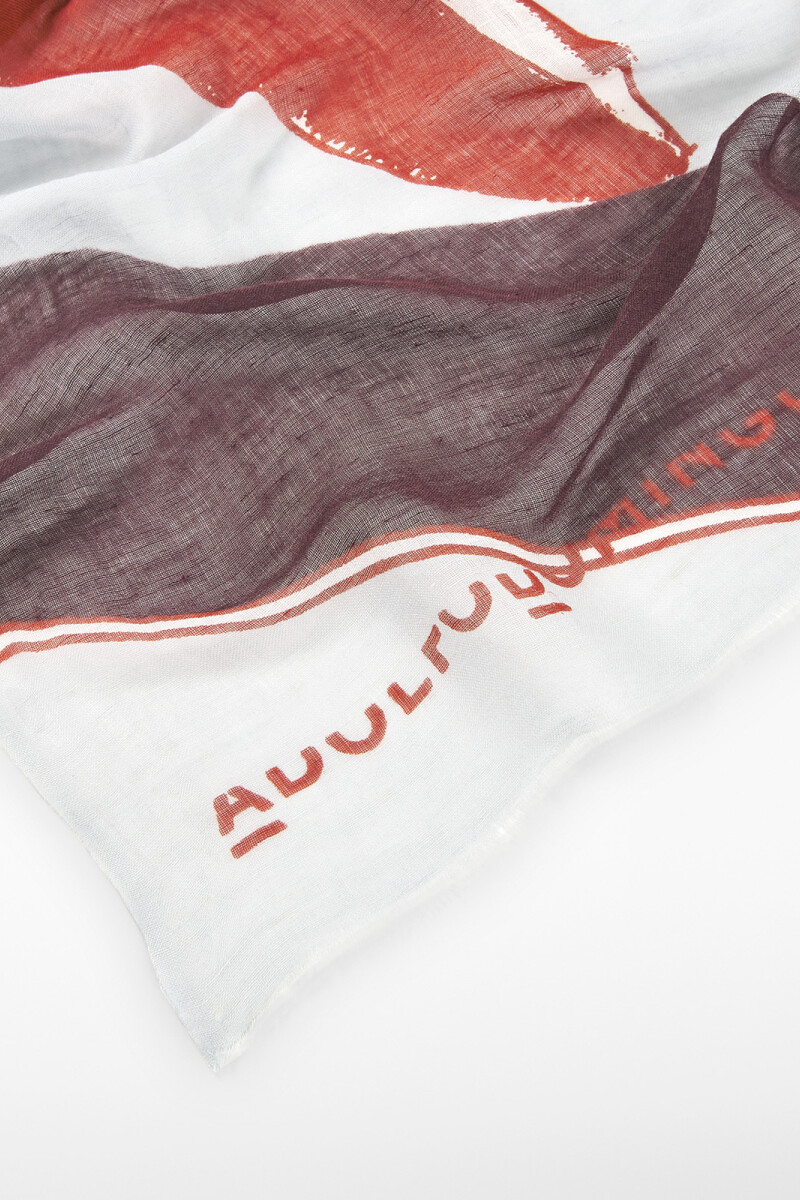 CHAL ESTAMPADO Terracota