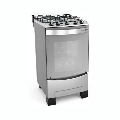 Cocina A Gas TEM Celebración Cuatro Hornallas - Silver Cocina A Gas TEM Celebración Cuatro Hornallas - Silver
