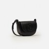 Mini bag Aura en cuero graneado Negro