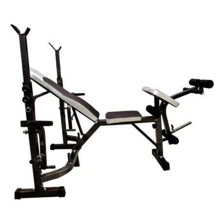 Banco Pecho + Scott + Barra 180cm + 2 Mancuernas + 40kgs Banco Pecho + Scott + Barra 180cm + 2 Mancuernas + 40kgs