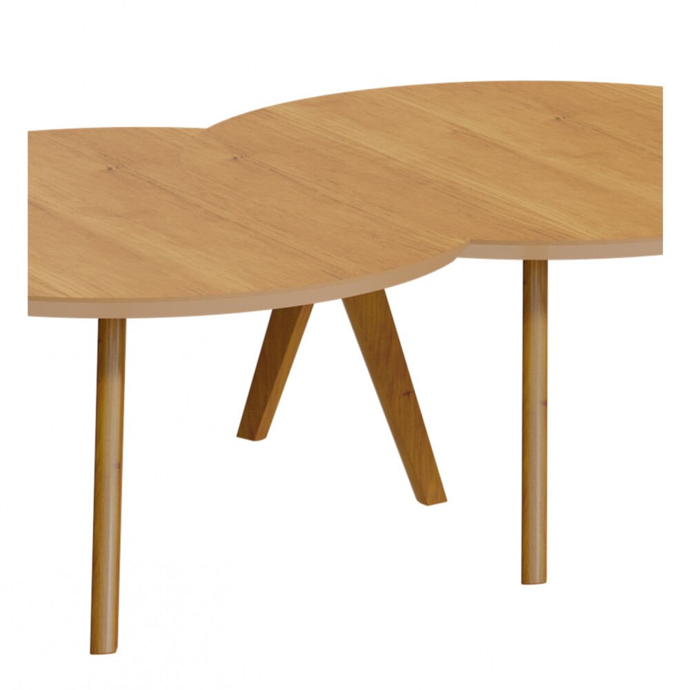 Mesa de Centro Classic - Luna - Conjunto - Línea Manhattan Natural