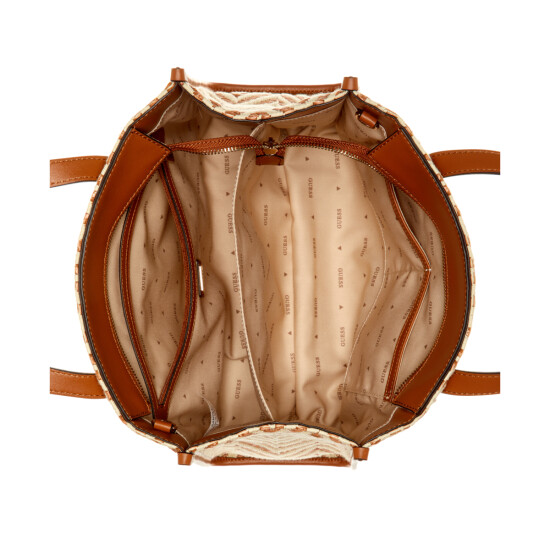 Cartera Guess Silvana Grande Marrón 0