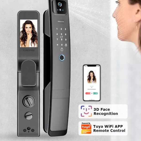 Cerradura Smart Tuya H20-p TUYA SMART CERRADURA WIFI H20P CAMARA