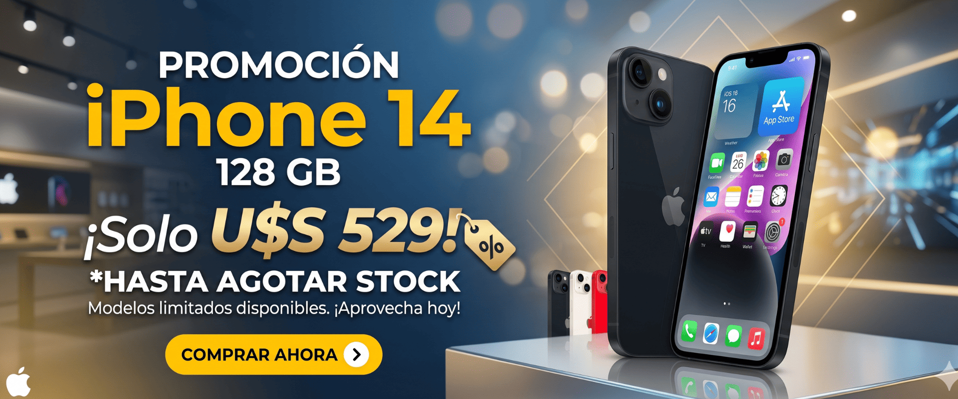 Promoción iPhone 14 128GB