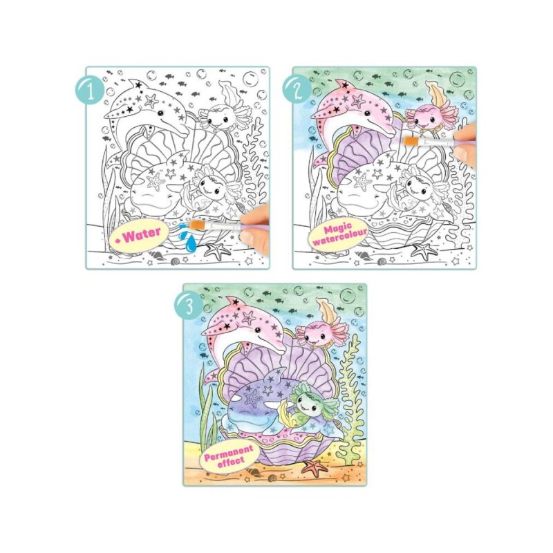 Libro para pintar con acuarelas Libro para pintar con acuarelas