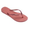 Sandalias Havaianas Slim Glitter Ii Mujer Canyon Clay