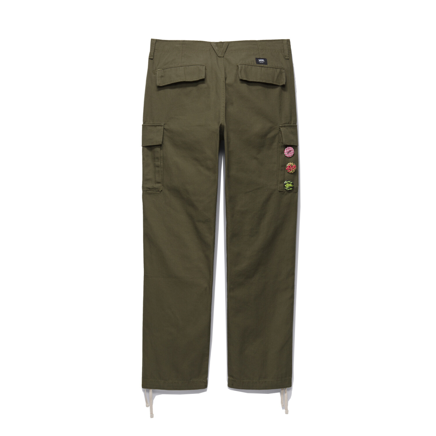 Pantalones vans olive best sale