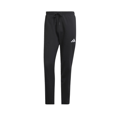 PANTALÓN adidas ESSENTIALS SINGLE JERSEY SMALL LOGO Black & White