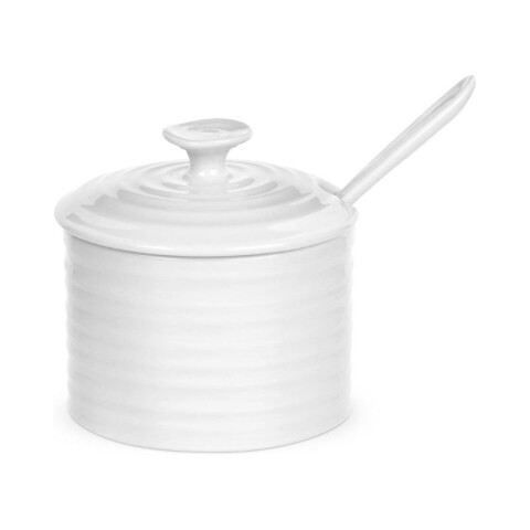 PORTMEIRION S CONRAN AZUCARERO C/ CUCHARA BLANCO PORTMEIRION S CONRAN AZUCARERO C/ CUCHARA BLANCO