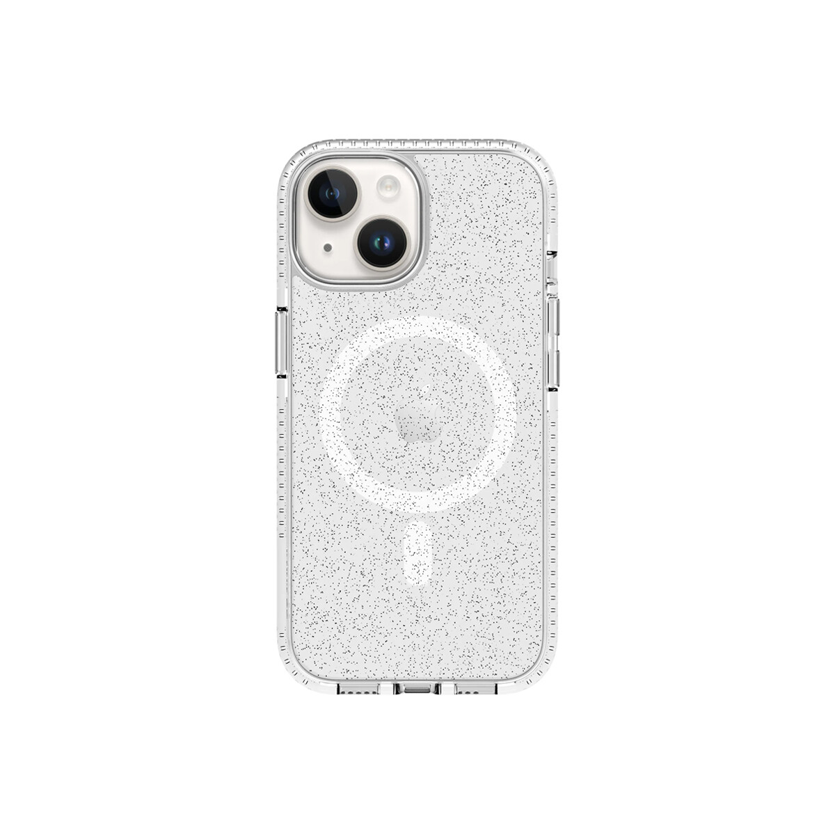 Protector Prodigee Super Star iPhone 15 transparente con brillos 