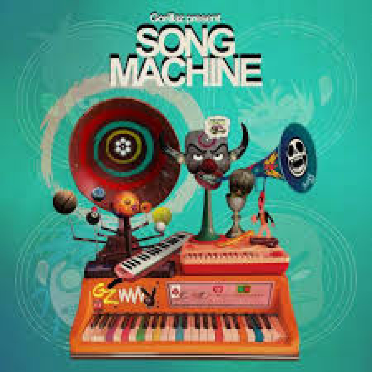 Gorillaz-songmachine - Cd 
