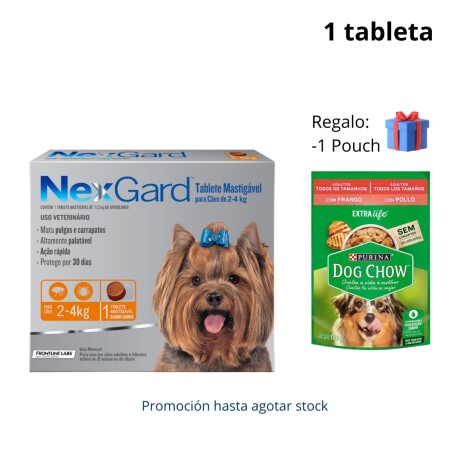NEXGARD P PERROS DE 2 - 4 KG X 1 COMP Nexgard P Perros De 2 - 4 Kg X 1 Comp