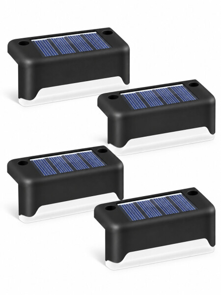 LUCES DE PASO PACK X 4 NEGRO