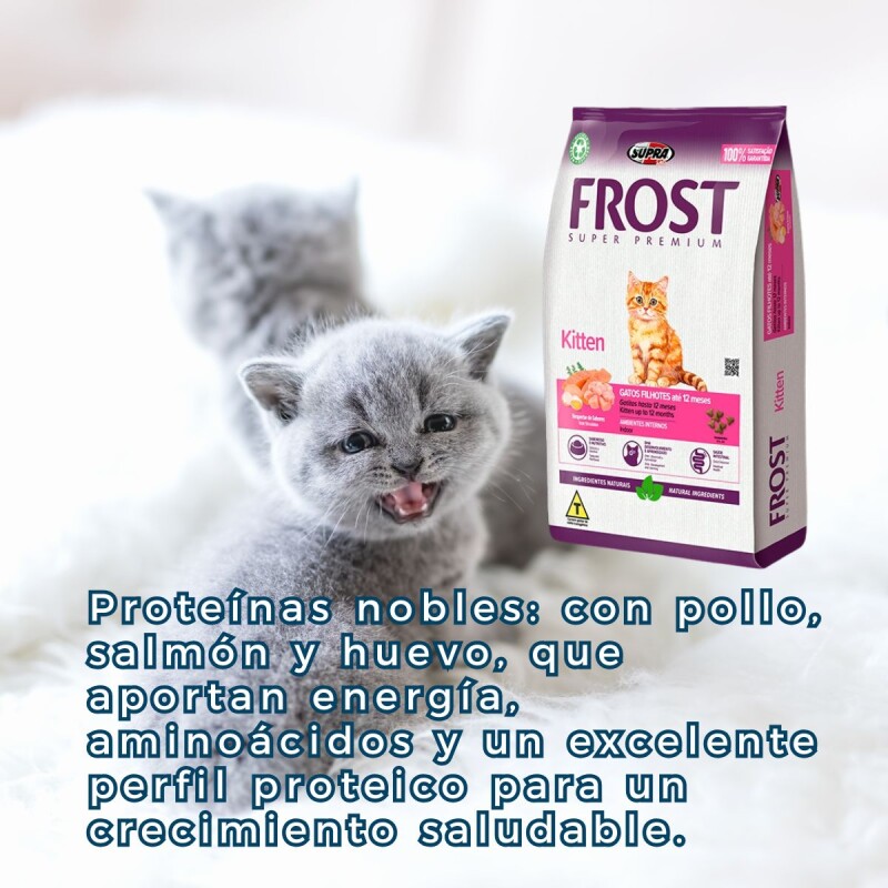 FROST KITTEN SUPER PREMIUM ALIMENTO GATITOS BOLSA 7,5KG FROST KITTEN SUPER PREMIUM ALIMENTO GATITOS BOLSA 7,5KG