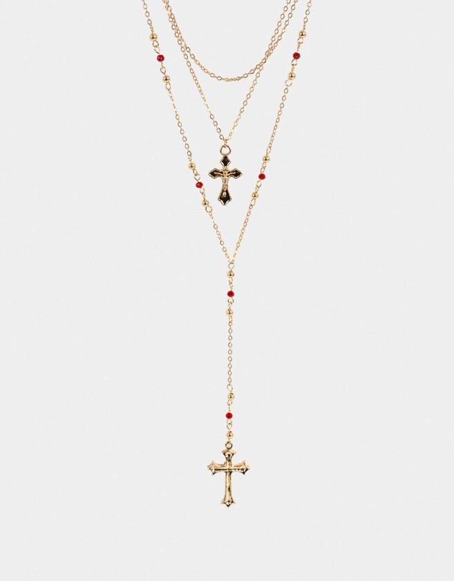 Collares Largos Religioso Collar Largo Religioso - Dorado