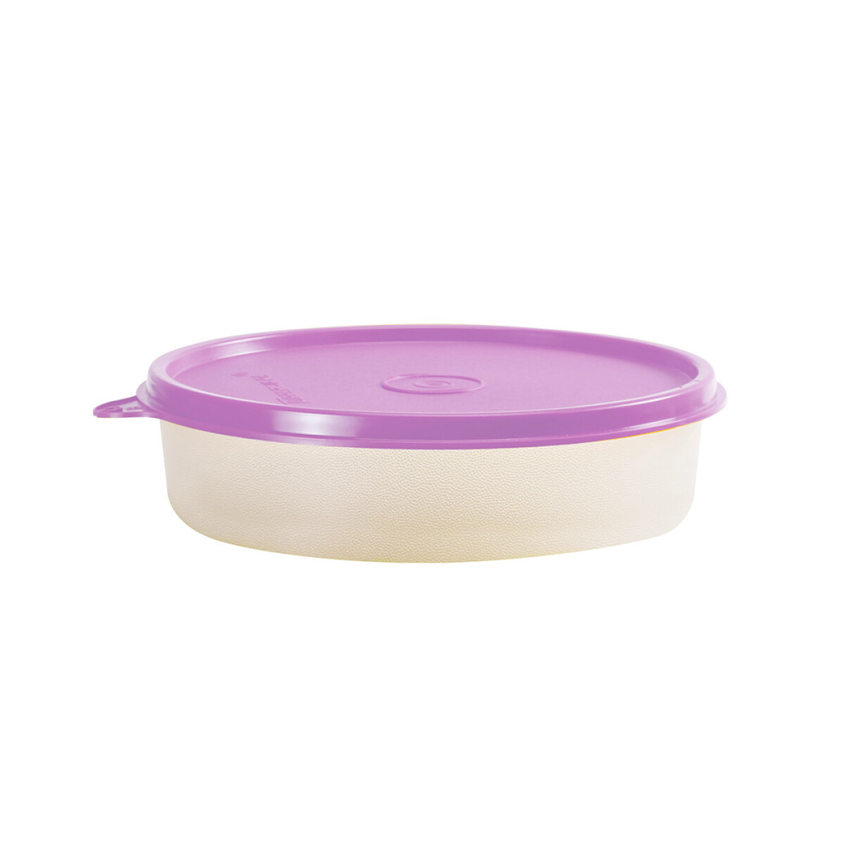 HERMETICO POEME TUPPERWARE 410 ML - TRANSPARENTE Y LILA 