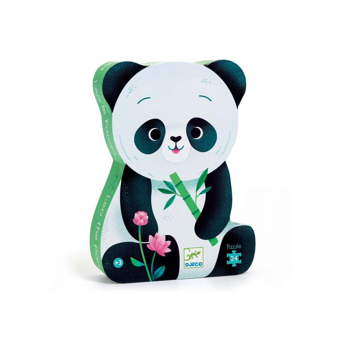 Puzzle Djeco 24 piezas - Diseño Leo The Panda 