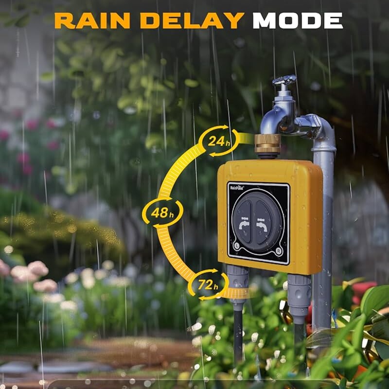 Programador canilla c/WIFI 2 zonas RainPoint Programador canilla c/WIFI 2 zonas RainPoint