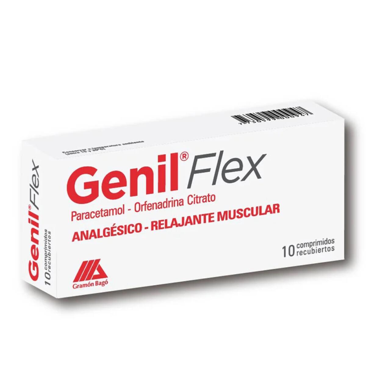 Genil Flex 10 Comprimidos 