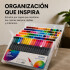 Set De 120 Marcadores Doble Punta Tipo Pincel Acuarelables Transparente