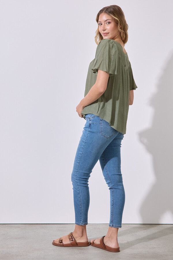 Blusa Puntilla VERDE