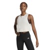 Musculosa Adidas Train Essentials Boxy Workout Gris