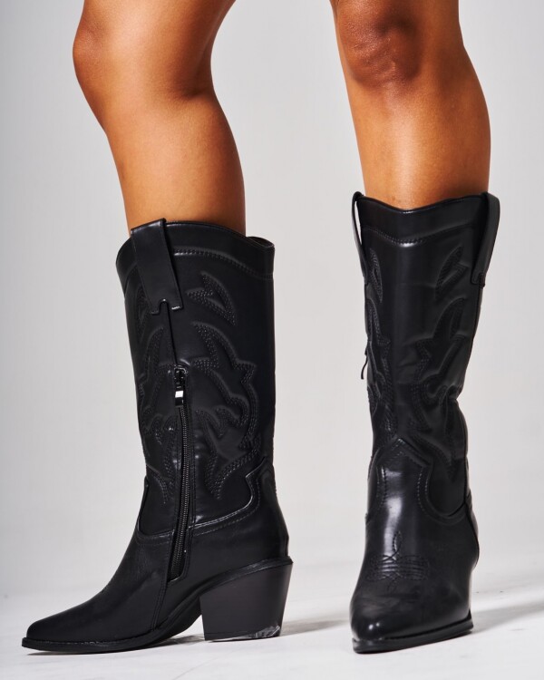 Bota Amelie negra