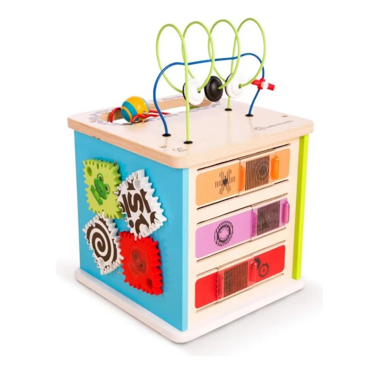 Cubo de actividades - Zig zag estación de innovación Hape Baby Einstein 