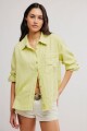 BLUSA LINEN LAUREL Amarillo