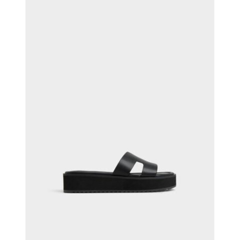 ANAYELIE GOLD SYNTHETIC BLACK