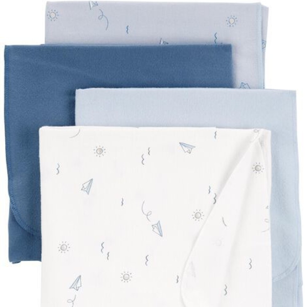 Set sabanas recibidores carters celeste navy
