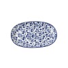 BANDEJA OVAL CERAMICA ESTAMP 23.5X15CM Unica