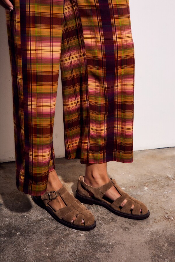 Pantalon Cuadros Multi