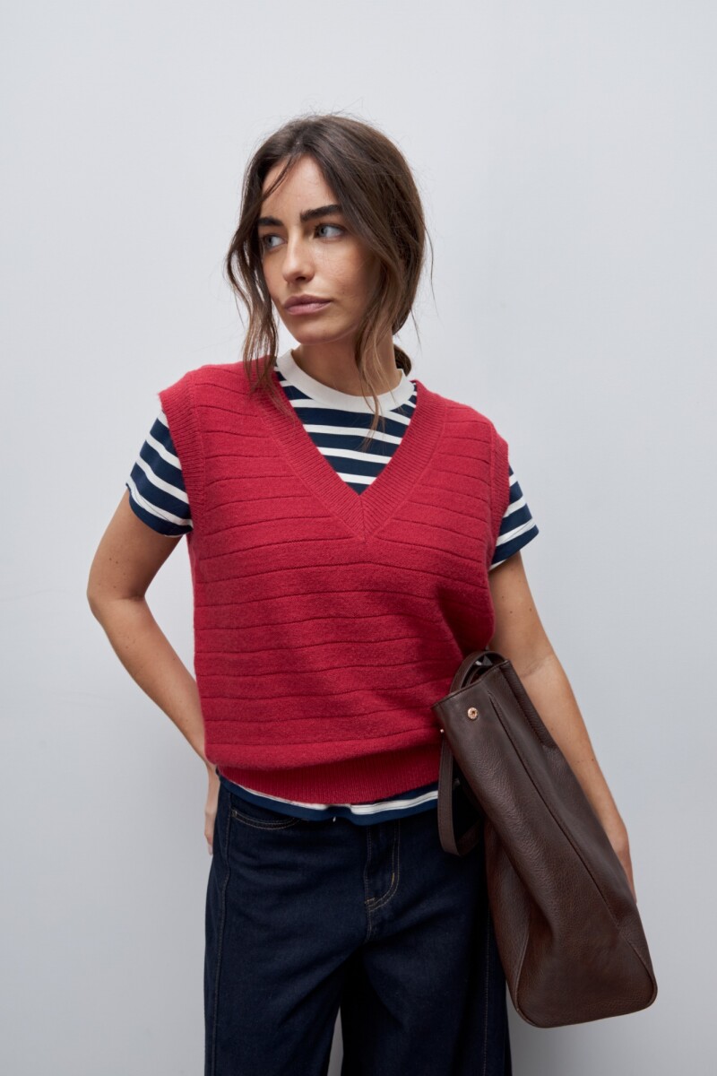 CHALECO MODY Rojo